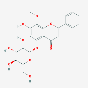汉黄芩素-5-O-β-D-葡萄糖苷