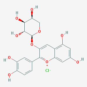 矢车菊-3-O-阿糖胞苷,花青素,3-阿拉伯糖苷