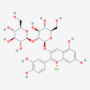 矢车菊素-3-槐糖苷