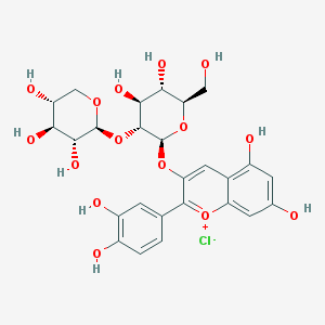 矢车菊素-3-桑布双糖苷-5-葡糖苷